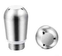for breville Kit de pointes de baguette à vapeur à 4 trous - Buse à vapeur pour machine à café pour mousse de lait riche - Remplacement en acier inoxydable - Ajustement de 8,3 mm (3 trous)