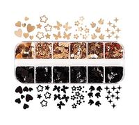 For Butterfly Sequins Decoration For Epoxy Casting Resin Moulds Jewelry Pendant Candle Decorating Making Nail Art Suppli Nail Art Sequins Variety Shapes Circles Turtle Flowers Jars Stars