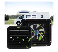For caravane, camping-car, réfrigérateur, ventilation avec ventilateur 12 V, d'extraction silencieux, Résistant aux intempéries(Strong wind)