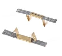 For Carrera 143/132 for les modèles de voitures de course sur piste RC, lames de brosse de contact, 2 pièces de rechange en métal for optimiser le fonctionnement du moteur