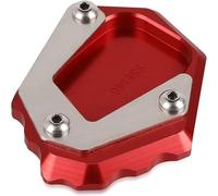 for CB125R CB500F CB500X CB650R CBR500R CBR650R Motorcycle Stands Foot Side Kickstand Extension Pad Support Plate Honda Pedal Accessories Colour: Red