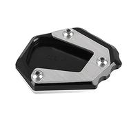 for CB125R CB500F CB500X CB650R CBR500R CBR650R Motorcycle Stands Foot Side Kickstand Extension Pad Support Plate Honda Pedal Accessories Colour: Black