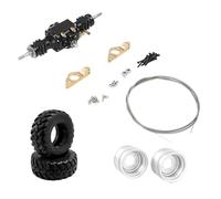 for Chargeur for LESU 1/14 WA100M-8 avec Rapport de démultiplication de Verrouillage différentiel 1:3 essieu Avant et essieu arrière RD-2039 pièces d'essieu RC(Rear axle Group)