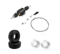 for Chargeur for LESU 1/14 WA100M-8 avec Rapport de démultiplication de Verrouillage différentiel 1:3 essieu Avant et essieu arrière RD-2039 pièces d'essieu RC(Front axle Group)