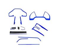 For Civic Instrument Panel Console Center Frame corative Trims Steering Wheel Cover Trim Set Of Car Interiors