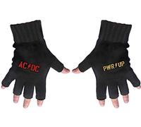 for-collectors-only AC/DC PWR UP Gants sans doigts avec logo