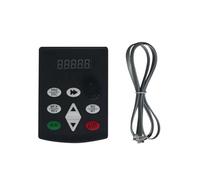 for convertisseur de fréquence d'entrée monophasé et de Sortie triphasé 220v 380v 1,5kw/2,2/4kw/variateur de Moteur à Courant Alternatif/VSD/VFD/onduleur 50HZ(Keyboard)