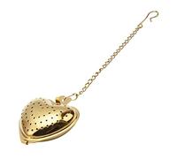 for Creative Heart Shaped Stainless Steel Tea Infuser Filter with Rope Chain Loose Strainer Cup Steeper Teapot Gadgets Tools Accessories Kitchen Supplies Tea Infuser Cup Spout