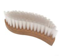 FOR CRESCENT Brosse de détail en bois, poils de sanglier mixtes pour nettoyage du cuir et du daim, outil à main ergonomique pour intérieur de voiture (A)