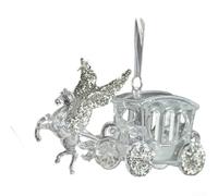 For CRYSTAL Ensemble de pendentifs en acrylique avec étoile d'arbre et figurines de vacances, matériau transparent adapté pour la décoration de Noël et les présentations festives (I)