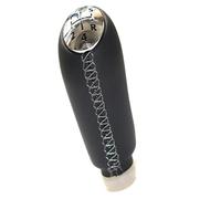 For Dacia For Sandero For Stepway II MK2 2013-2023 Gear Shift Knob Transmission Handle Lever Gearbox Shifter Plastic Leather Gear Shifter Head(5 Speed Black)