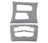 For Dodge For Charger 2015-2023 Carbon Fiber Look Central Control Gear Shift Panel & Air Conditioning Cover Stickers Style Voiture(Black White)
