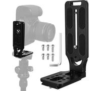 For DSLR Camera L Bracket, L Bracket Camera, Quick L-Plate for Arca Swiss,Universal Vertical Camera Bracket with 1/4"" Screw for DJI Canon Nikon Sony Accessories