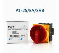 Eaton P1-25/EA/SVB Commutateur à cames refermable 25 A 690 V 1 x 90 ° jaune, rouge 1 pc(s)