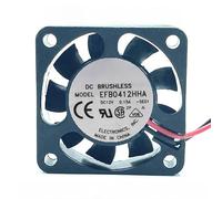 For EFB0412HHA 4cm 4010 12V 0.15A Silent CPU Case Fan - Ultra Quiet Solution for Your Computer