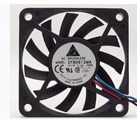 For EFB0612MA 60x60x10mm 12V 0,12A 3500RPM Ventilateur 3 fils for PC et électronique