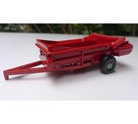 For ERTL for CASE for IH Fumier Spreader red 1:64 Truck Accessories Pre-built Model