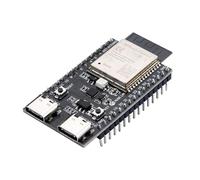 for ESP32-C6 Carte de développement 512KB SRAM 2.4GHz WiFi Bluetooth 5.0 Carte de développement Core Board Onboard Dual Type-C 1 pièce