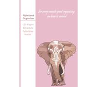 For every minute spent organizing, an hour is earned notebook organizer: planner | Day planner | Daily schedule