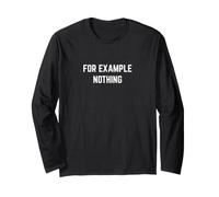 for Example Nothing - Humour Football Manche Longue