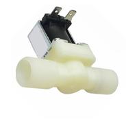 For FCD-90A Interrupteur D'électrovanne D'entrée D'eau De Machine À Laver Double Tête Collée Dents Externes Droites 4 Ports DC12V/AC220V N(FCD-90A AC220V)