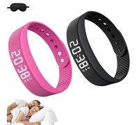 for Fitsleeps Alarm Clock Watch,100% Wake Up Alarm - Pro Version,FitsleepsAlarm Bracelet Silent Vibration Wrist Band,Wake-Up on Time Feeling Refreshed,Ideal for Heavy Deep Sleepers Men Women (A2)