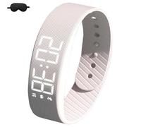 for Fitsleeps Alarm Clock Watch,100% Wake Up Alarm - Pro Version,FitsleepsAlarm Bracelet Silent Vibration Wrist Band,Wake-Up on Time Feeling Refreshed,Ideal for Heavy Deep Sleepers Men Women (B)