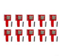 For For For SPI TF Card Adapter Board Bundle 10 pcs Compatible avec les contrôleurs pour les applications audio MP3 et les besoins de stockage basés sur microcontrôleurs