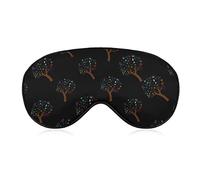 for Future Scientists Sleeping Blindfold Mask Cute Eye Shade Cover avec sangle réglable pour femmes hommes nuit