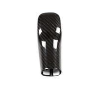 For Gear Shift Head Protective Back Cover,Carbon Fiber Black