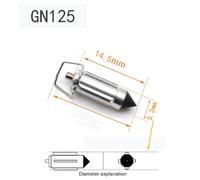 For Gn125 Valve De Carburateur Grossière Pour Suzuki Honda Mikuni Keihin, Pièce De Réparation Pour Pz26, Pz27, Pz30, Pz19, Cg125, Dean 6, 50, 125cc, Gn125, 4 Pièces Nipseyteko®