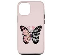 for God All Things are Possible Matthew 19:26 Papillon Coque pour iPhone 12/12 Pro