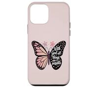 for God All Things are Possible Matthew 19:26 Papillon Coque pour iPhone 12 Mini