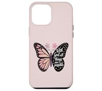 for God All Things are Possible Matthew 19:26 Papillon Coque pour iPhone 12 Pro Max