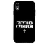 for God So Loved The World FGSLTWTHGOB Faith Christian Coque pour iPhone XR