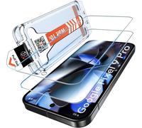 For Google Pixel 9 Pro Tempered Glass, 2 Pack Hd Tempered Glass Screen Protector + 1 Dust Free Installation Tool, Hd Screen, Anti-Scratch, Easy Installation