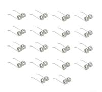 For Greenworks 29272 Lot de 18 dents de rechange pour scarificateur de pelouse filaire 27022 2500600G 10 A Pièces en acier pour le retrait et l'entretien de la pelouse