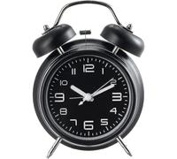 For Heavy Sleepers Adults ,silent Non Ticking Twin Bell Alarm Clock for Bedroom,battery Powered Analog Alarm Clocks with Backlight (4