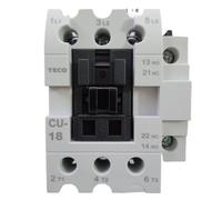 For High-Performance AC Contactor CU-11 CU-16 CU-18 CU-23-11A 380V Motor Contactors for Electrical Control(23A,220V)