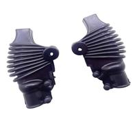 For Honda CG125 ZJ125 XL70 XR75 SL100 XL100 CR125M et Elsinore CT125 MR175 MT250 : 1 paire de couvre-leviers de frein et d'embrayage en caoutchouc.