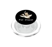 for Honor Chat Drôle sur Oie avec Épée Aventure Médiévale PopSockets PopGrip pour MagSafe
