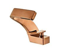 for Hot and Cold Water Sink taps, Single Handle, Waterfall Bathroom Faucet, Rose Gold