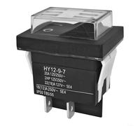 for HY12-9-7 125V 4Pins Rocker Pushbutton Switches for Power Tools | Handles 20A max current, robust performance, high-demand apps, reliable under heavy electrical loads