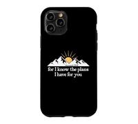 for I Know The Plans I Have for You Bible Jeremiah 29:11 God Coque pour iPhone 11 Pro