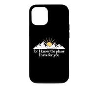 for I Know The Plans I Have for You Bible Jeremiah 29:11 God Coque pour iPhone 12/12 Pro