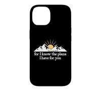 for I Know The Plans I Have for You Bible Jeremiah 29:11 God Coque pour iPhone 14