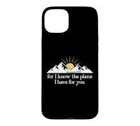 for I Know The Plans I Have for You Bible Jeremiah 29:11 God Coque pour iPhone 15 Plus