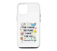 for I Know The Plans I Have for You Christian Back to School Coque pour iPhone 12/12 Pro