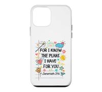 for I Know The Plans I Have for You Christian Back to School Coque pour iPhone 12 Mini
