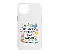 for I Know The Plans I Have for You Christian Back to School Coque pour iPhone 14 Plus